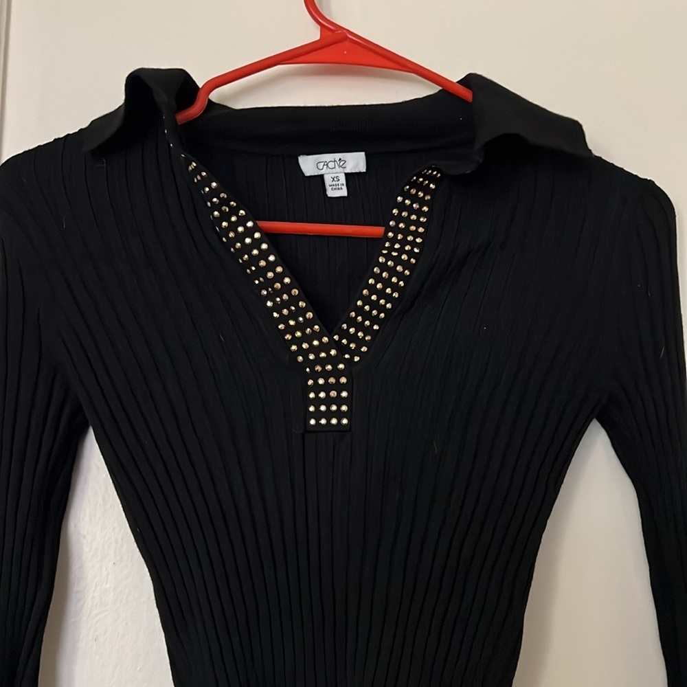 cache black long sleeve size: XS - Picture 2 of 8